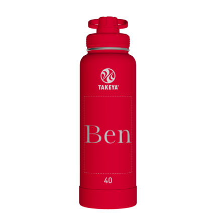 Actives Water Bottle With Spout Lid - customized