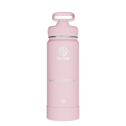 Actives Water Bottle With Straw Lid - customized