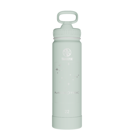 Actives Water Bottle With Straw Lid - customized